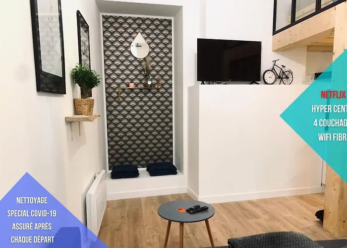Apartment Le Notre Dame - Hyper Centre - Wifi - Netflix Angouleme